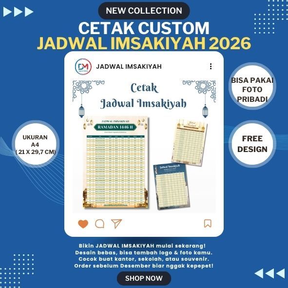 CETAK JADWAL IMSAKIYAH 2026 RAMADHAN 1447 H/2026 M - JADWAL IMSAKIYAH custom