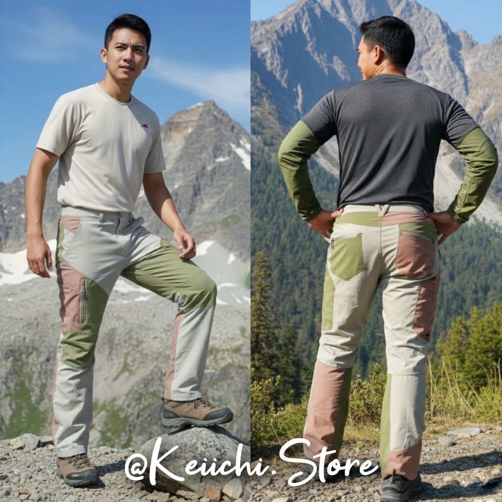 Celana Outdoor Pria - NACU | Thrifted Size 33-34