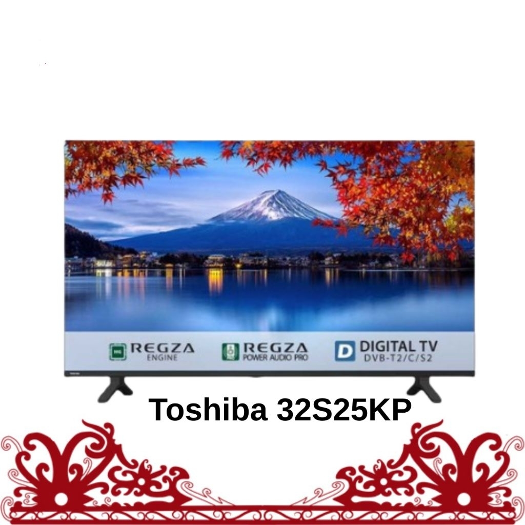 TOSHIBA 32 inch  LED TV 32S25KP Digital LED Tv