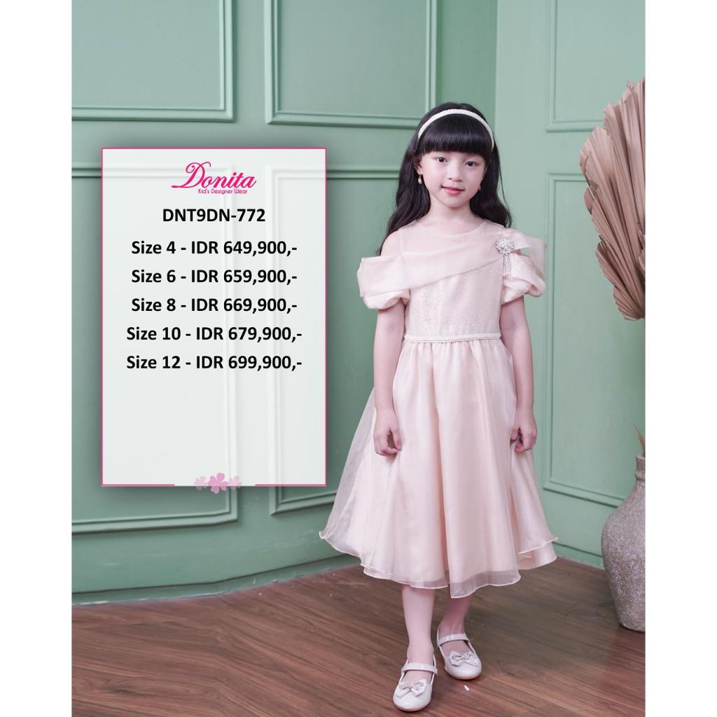 DRESS PARTY ANAK PEREMPUAN BRAND DONITA DN-772