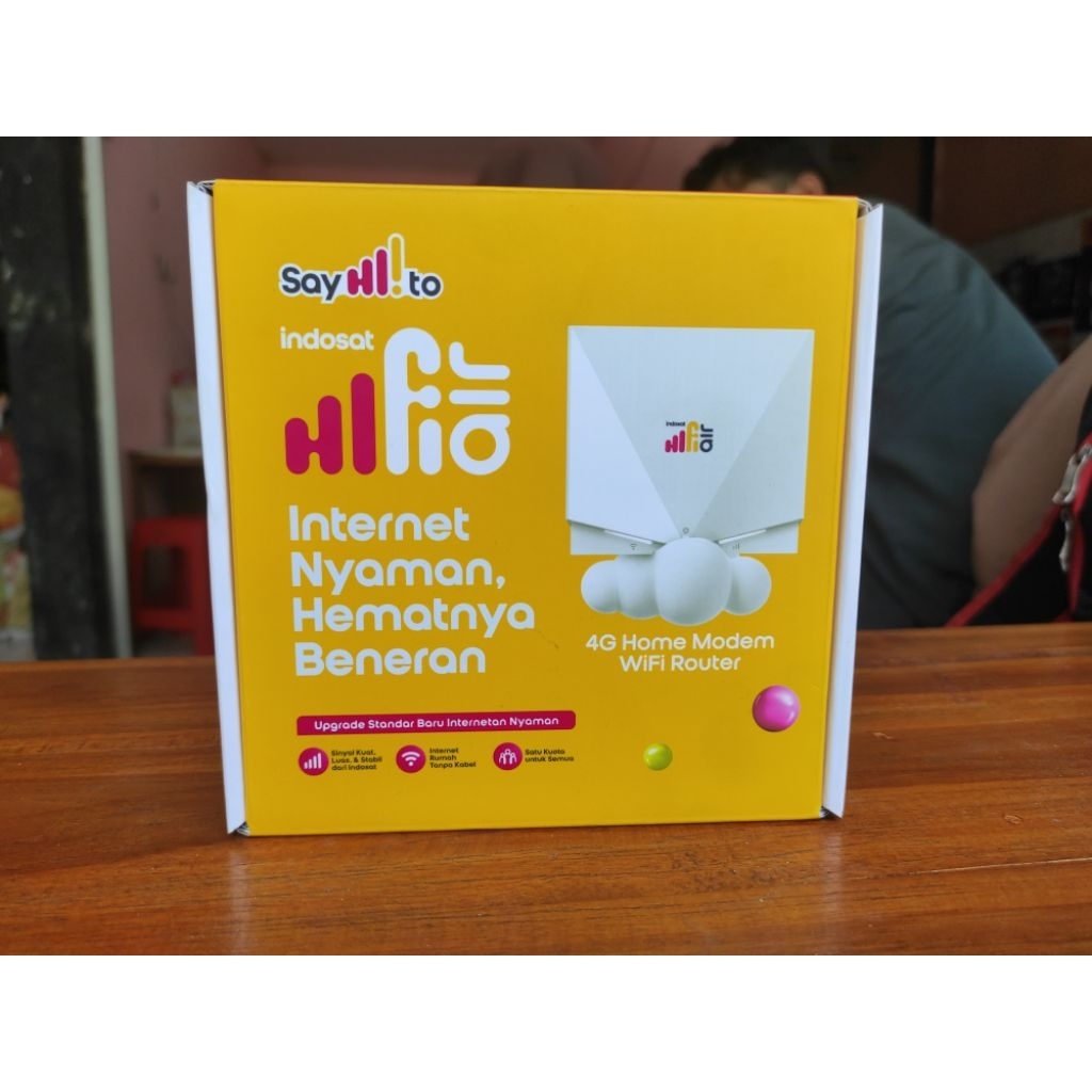 Hifi Modem Wifi 4G ZTE K12 Indosat Tri
