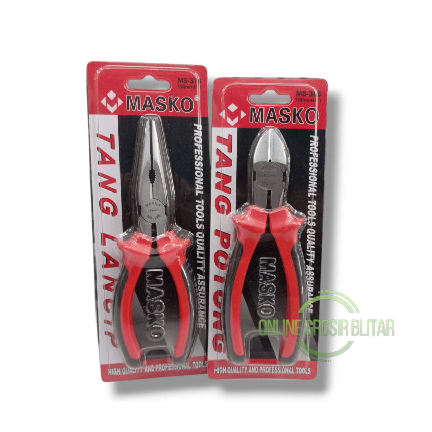 MASKO Tang Potong / Lancip 6" inch tipe 366 376 Kualitas premium