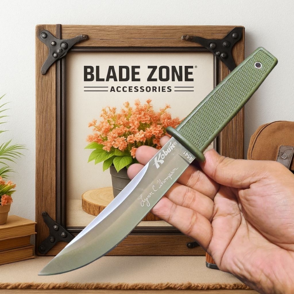 Pisau Survival Kobun Cold Steel Kydex Hijau / Survival / Pisau Tactical