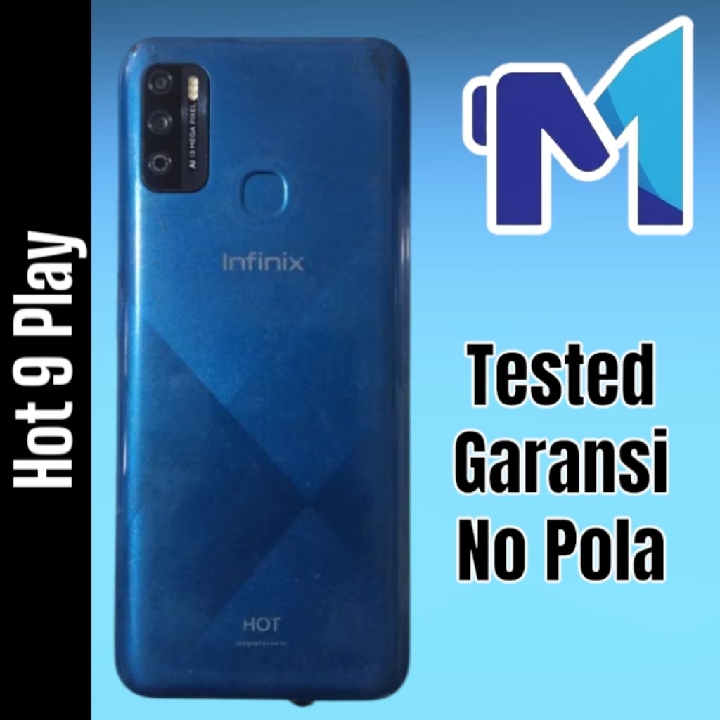 Mesin Infinix Hot 9 Play Normal Minus LCD No Pola