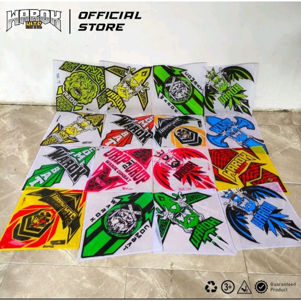 Layangan Sukhoi Super Lilitan Apus Warok 2 WARNA Untuk harian dan tournament manuver mantap untuk ta