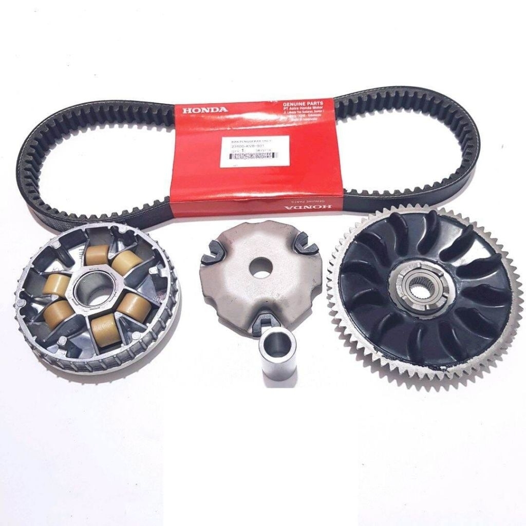 100% ORIGINAL paket CVT Honda kode KVB untuk Vario 110 cw, Vario 110 techno Karbu, Vario 110 cbs lam