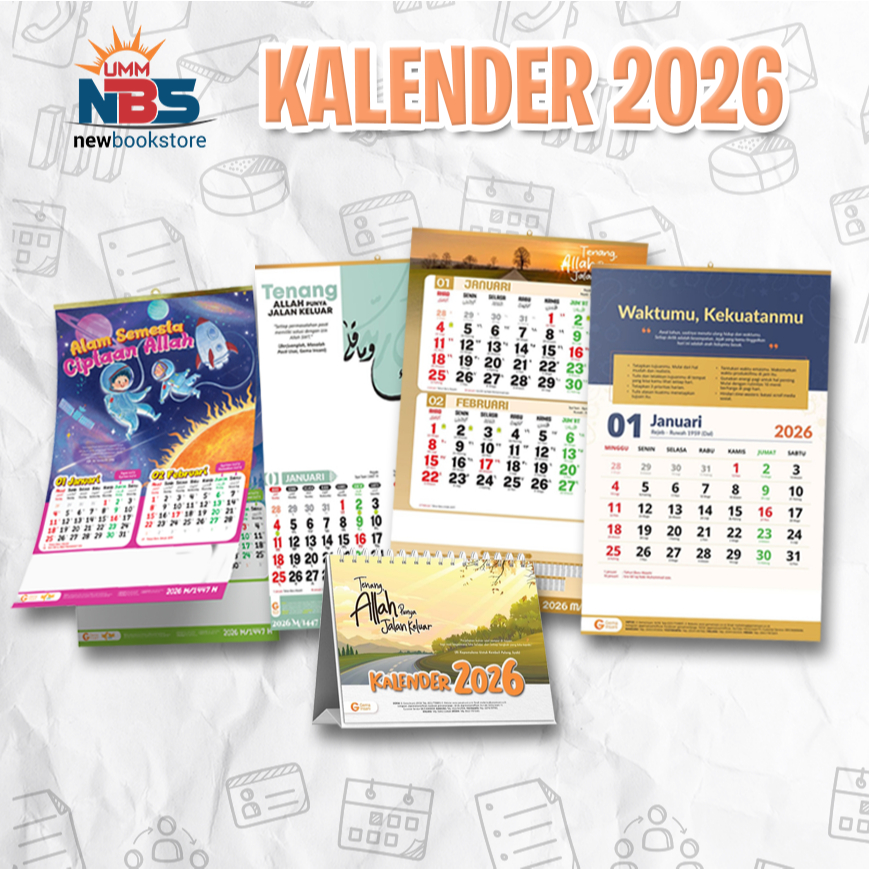 KALENDER 2026 - KALENDER DINDING ANAK MUSLIM 2026 - KALENDER DINDING ANAK MUSLIM 2026 - KALENDER DIN