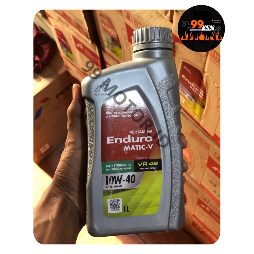 ENDURO MATIC V 1 LITER ORIGINAL - Oli Pas untuk NMAX, Aerox, Vario 150/160
