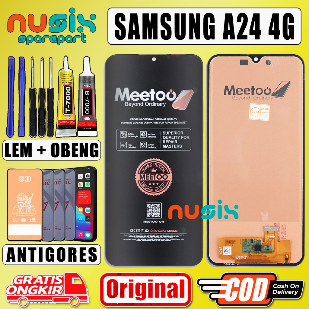LCD TOUCHSCREEN SAMSUNG A24 4G ORIGINAL FULLSET