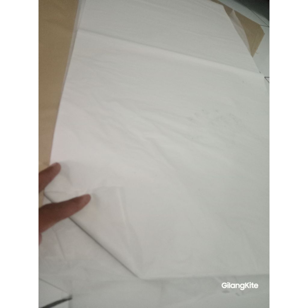 20LEMBAR KERTAS LAYANGAN LITHO PUTIH KERTAS SAJA