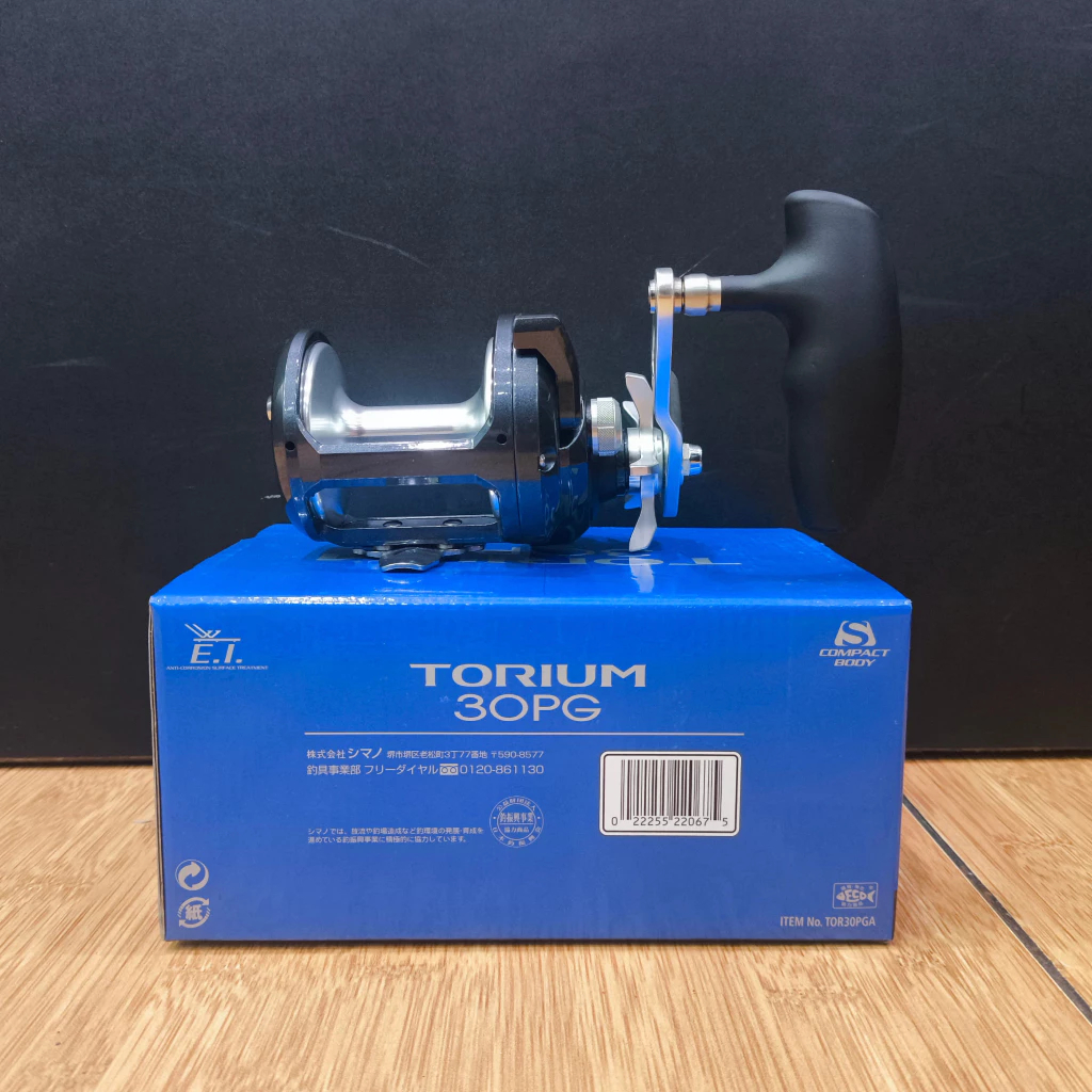 REEL SHIMANO TORIUM 30PG | OVERHEAD JIGGING | 3+1 BALL BEARINGS | 100% ORIGINAL