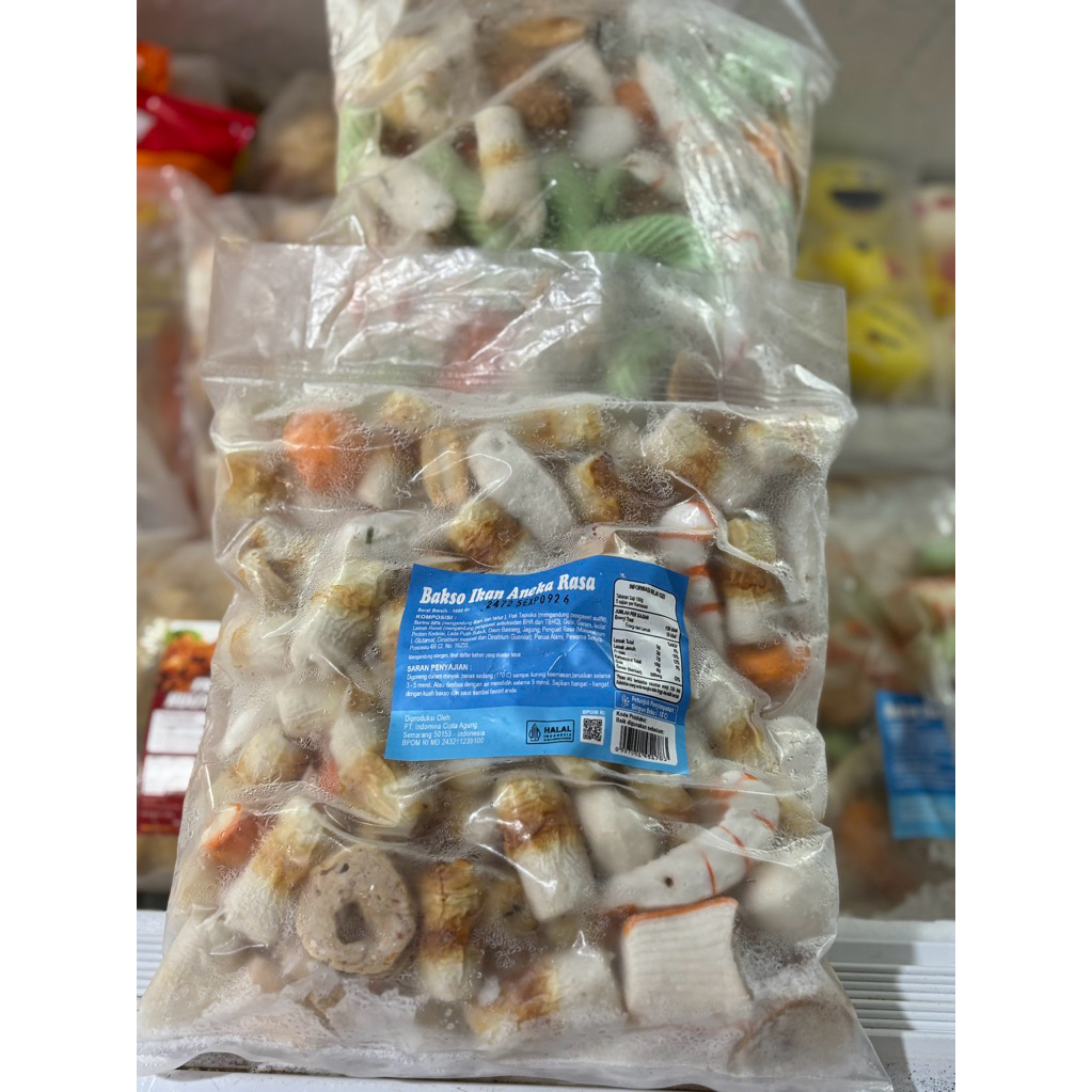 bakso ikan seafood mix
