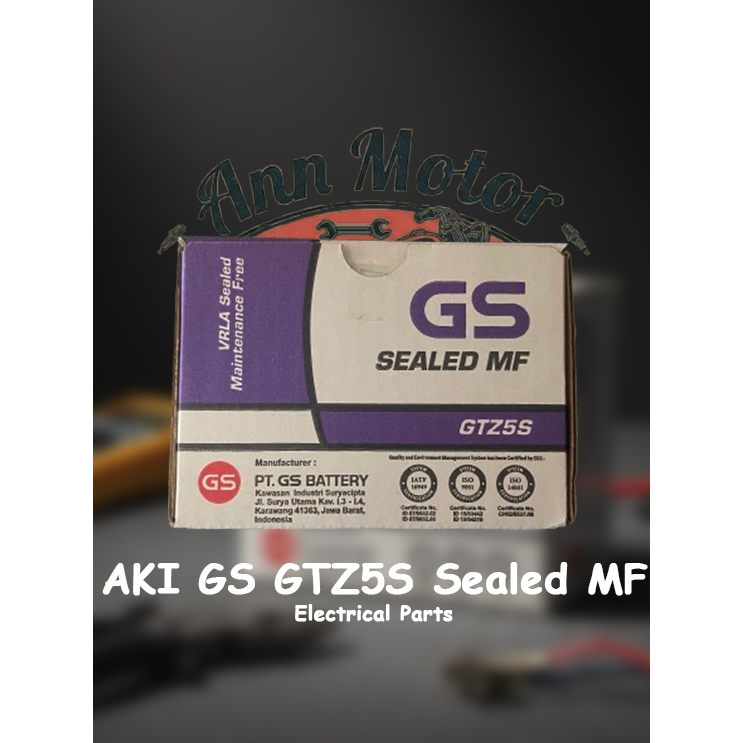 AKI MOTOR GS GTZ5S Sealed MF
