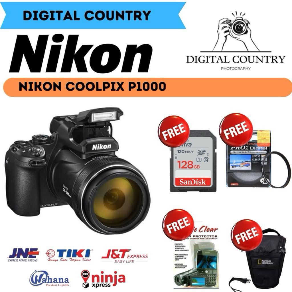 NIKON COOLPIX P1000 - KAMERA NIKON P1000 - NIKON P1000