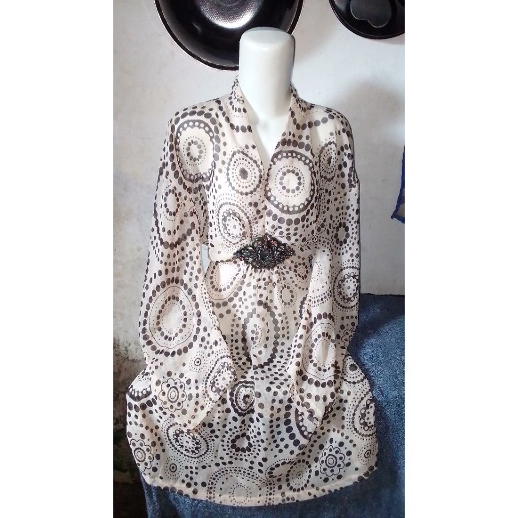 preloved kaftan ceruty cantik