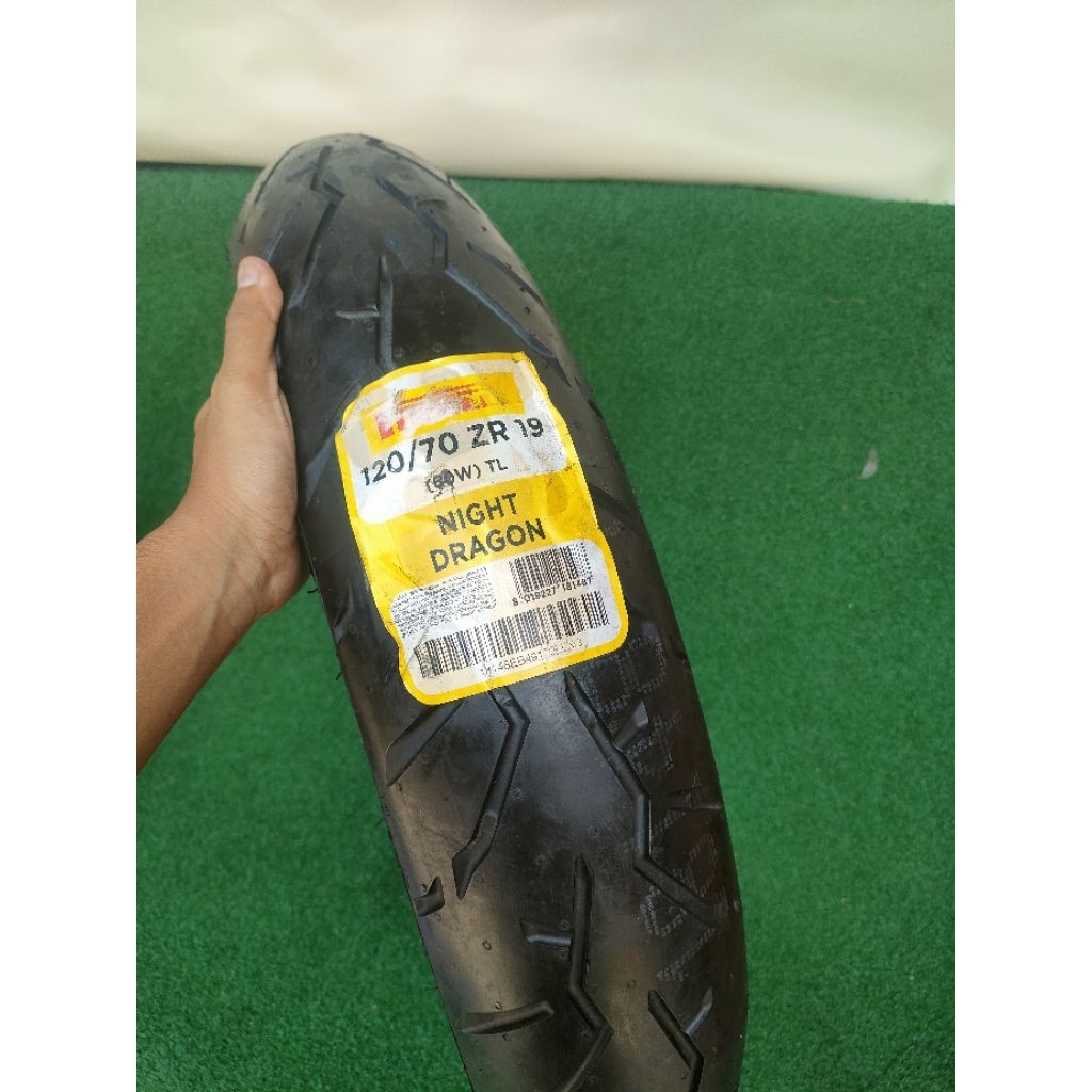 Ban ring 19 120/70 Pirelli night dragon tubeless THN produksi 2017