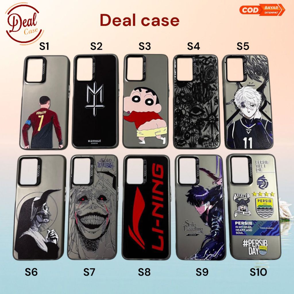 Case IMD HP  /OPPO A16/ A16S/ A54S / So Cool Polos / So cool Gambar / Soft Case / Case Karakter / Ca
