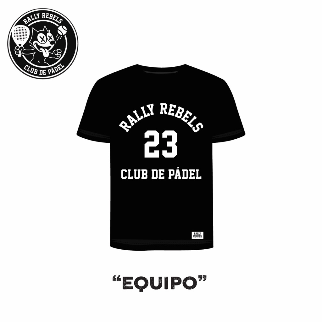 T Shirt Padel Rally Rebels “Equipo”