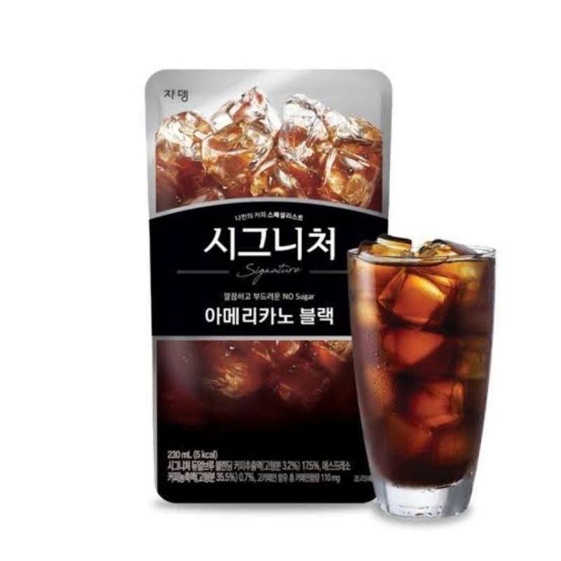 Minuman Pouch Korea Cafe Real Blue Lemon, Mango, Shine Muscat, Watermelon Ade, Caffe Bene Green Grap