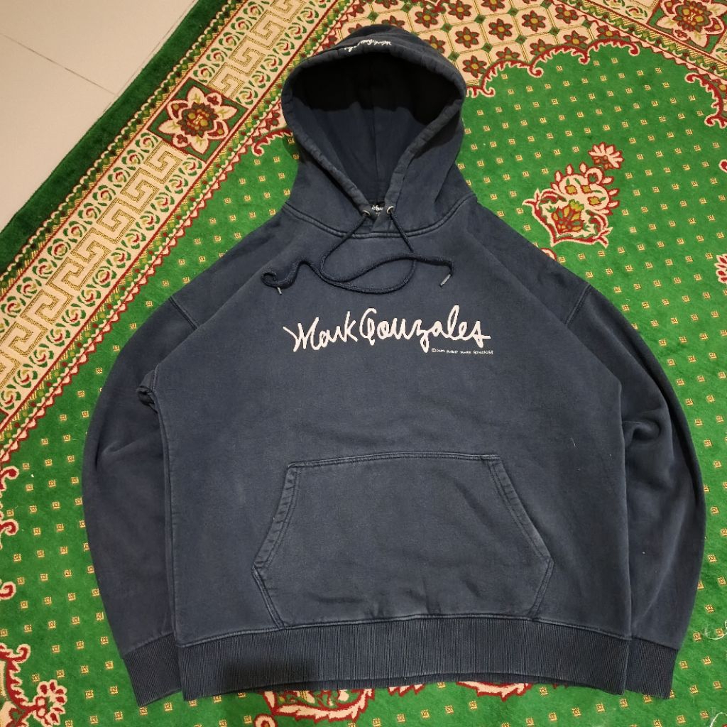 Hoodie Second Mark Gonzales Navy