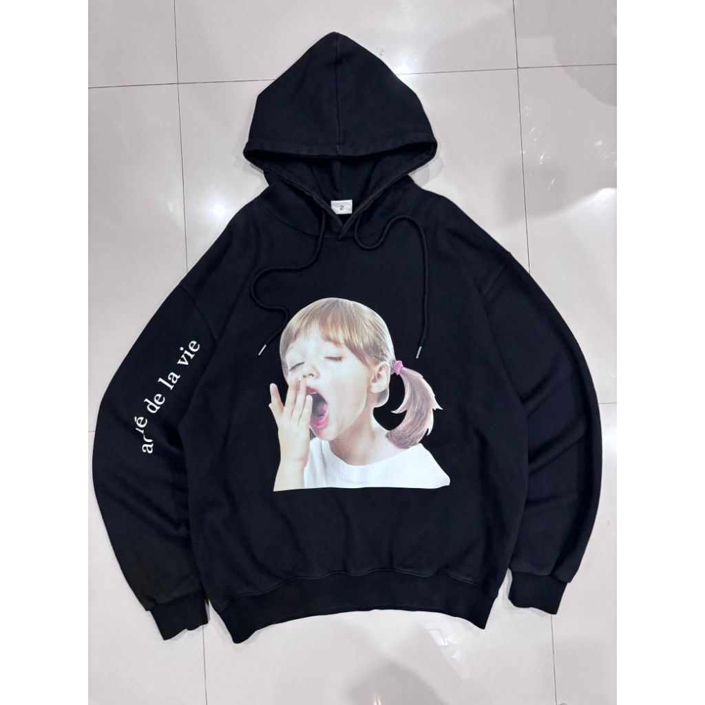 Hoodie ADLV baby face yawn