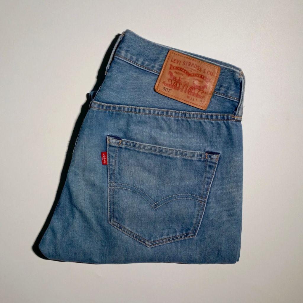 501 blue jeans second