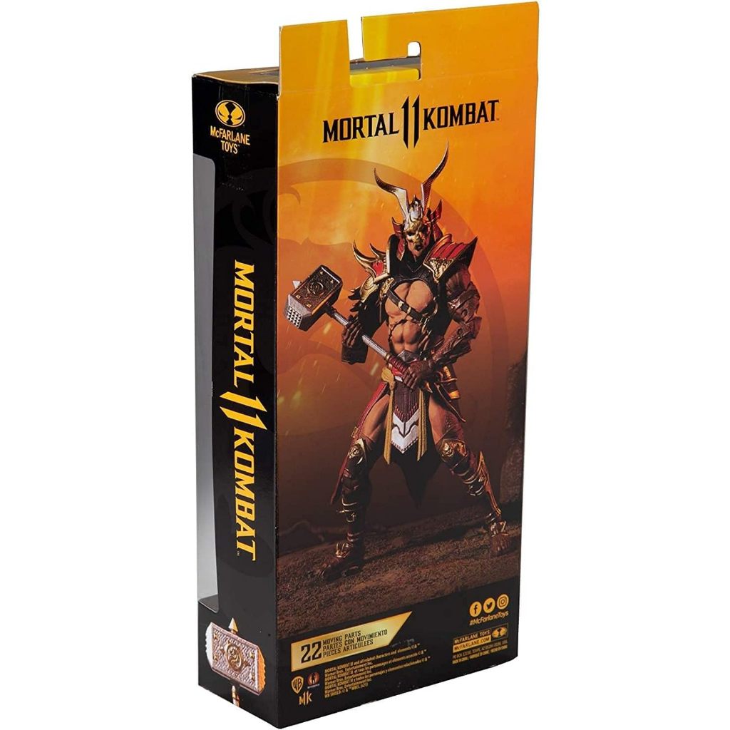 Mcfarlane Toys Mortal Kombat Shao Khan 7" Action Figure