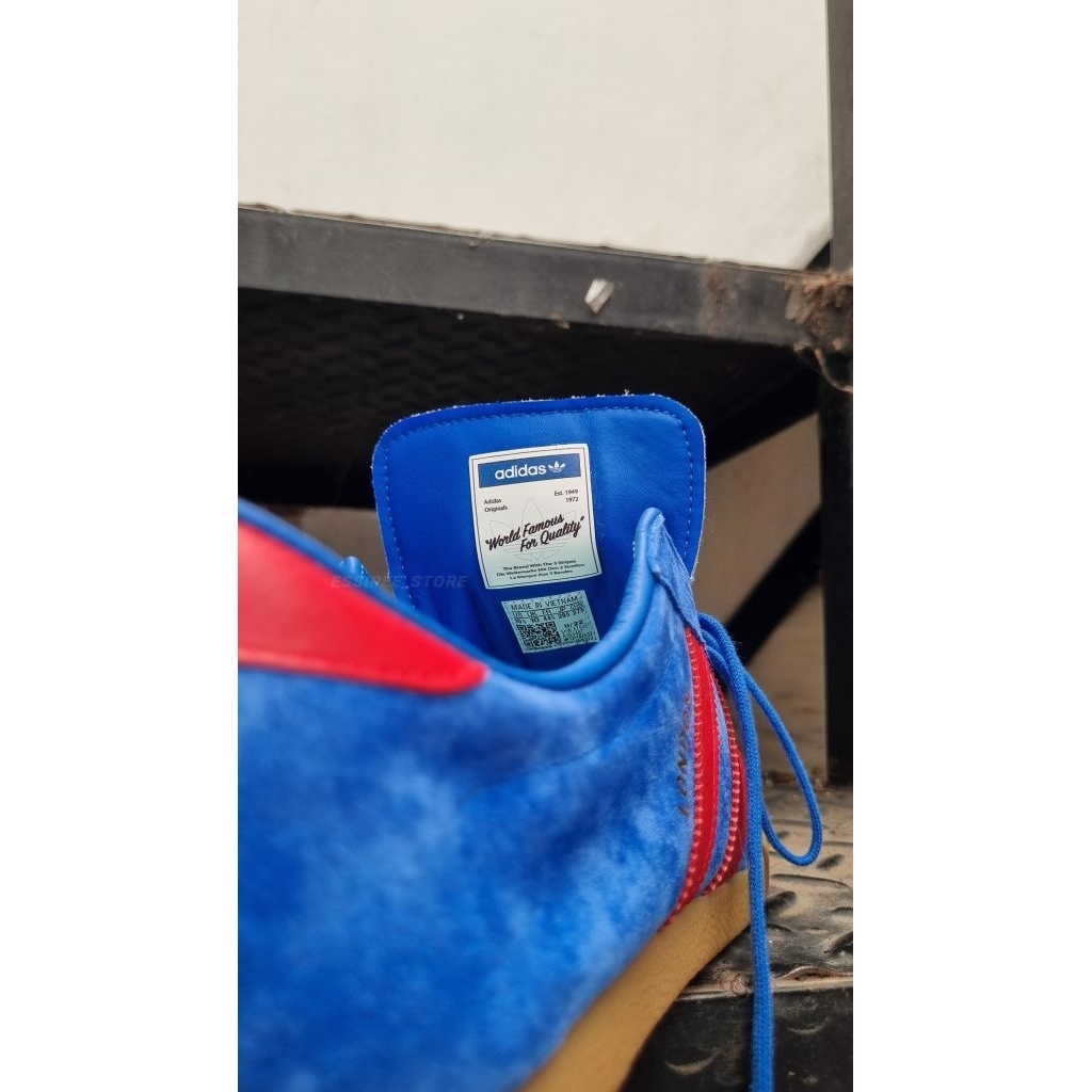 Adidas London Monopoly Blue Red