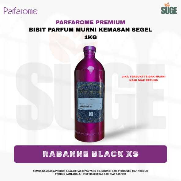 PACO BLACK XS - PARFAROME PREMIUM BIBIT PARFUM MURNI (LINK 500GR & 1KG)