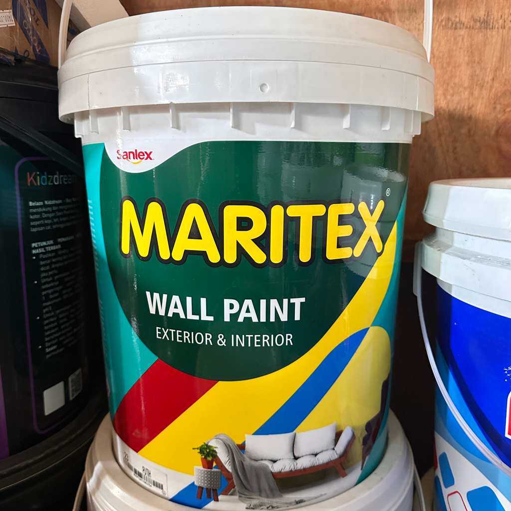 MARITEX Cat tembok interior warna putih 20kg