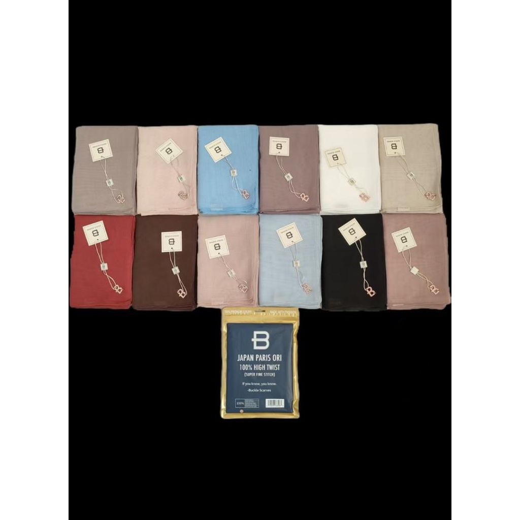 segi empat paris japan ori buckle dapat 10pcs