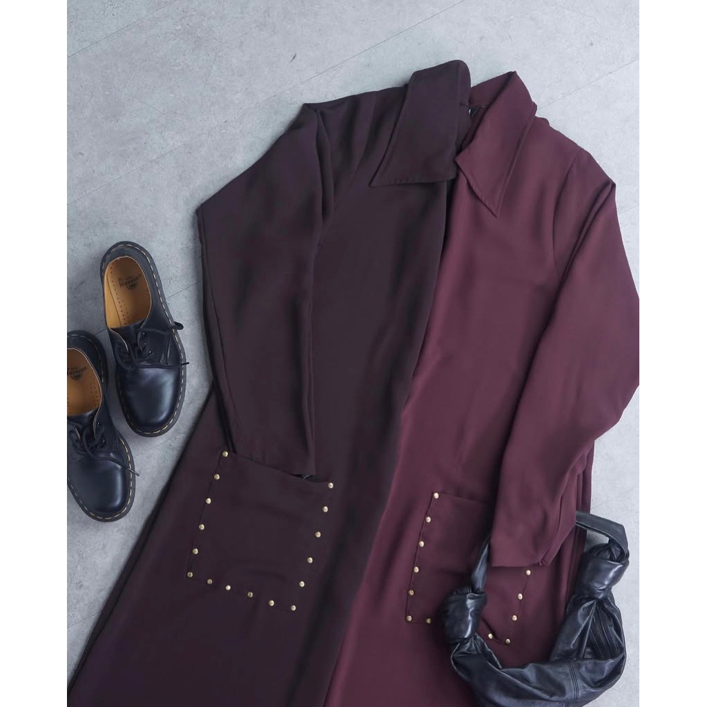 Preloved laeeba dress aljenna bitterchoco L