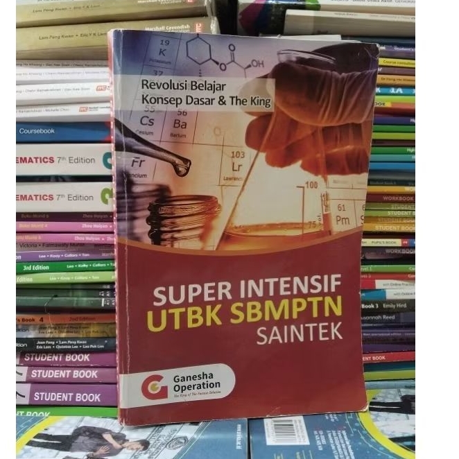 original buku super intensif utbk SBMPTN saintek