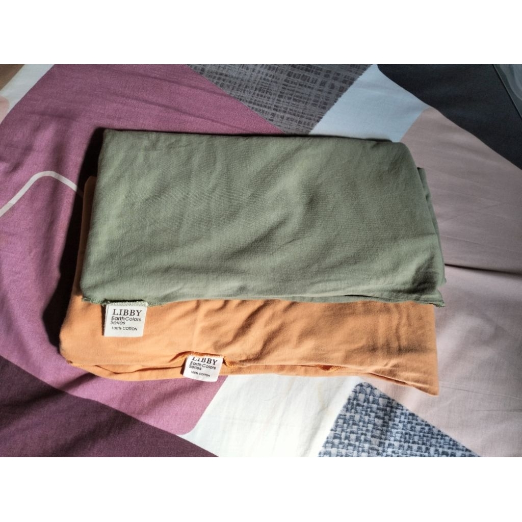 Kain Bedong Libby Earth Colors Series Preloved 2 Pcs