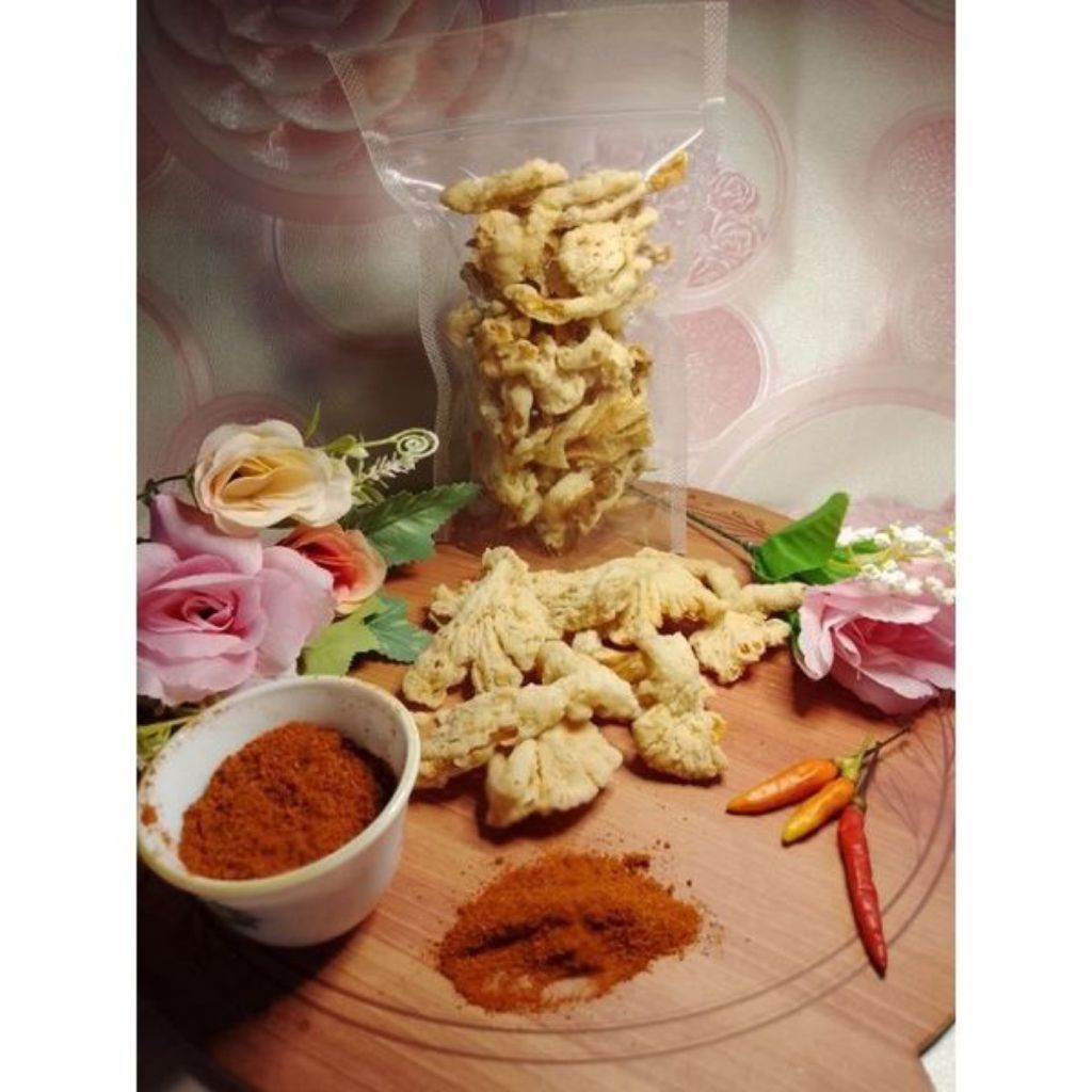 jamur crispy aneka rasa 100gram