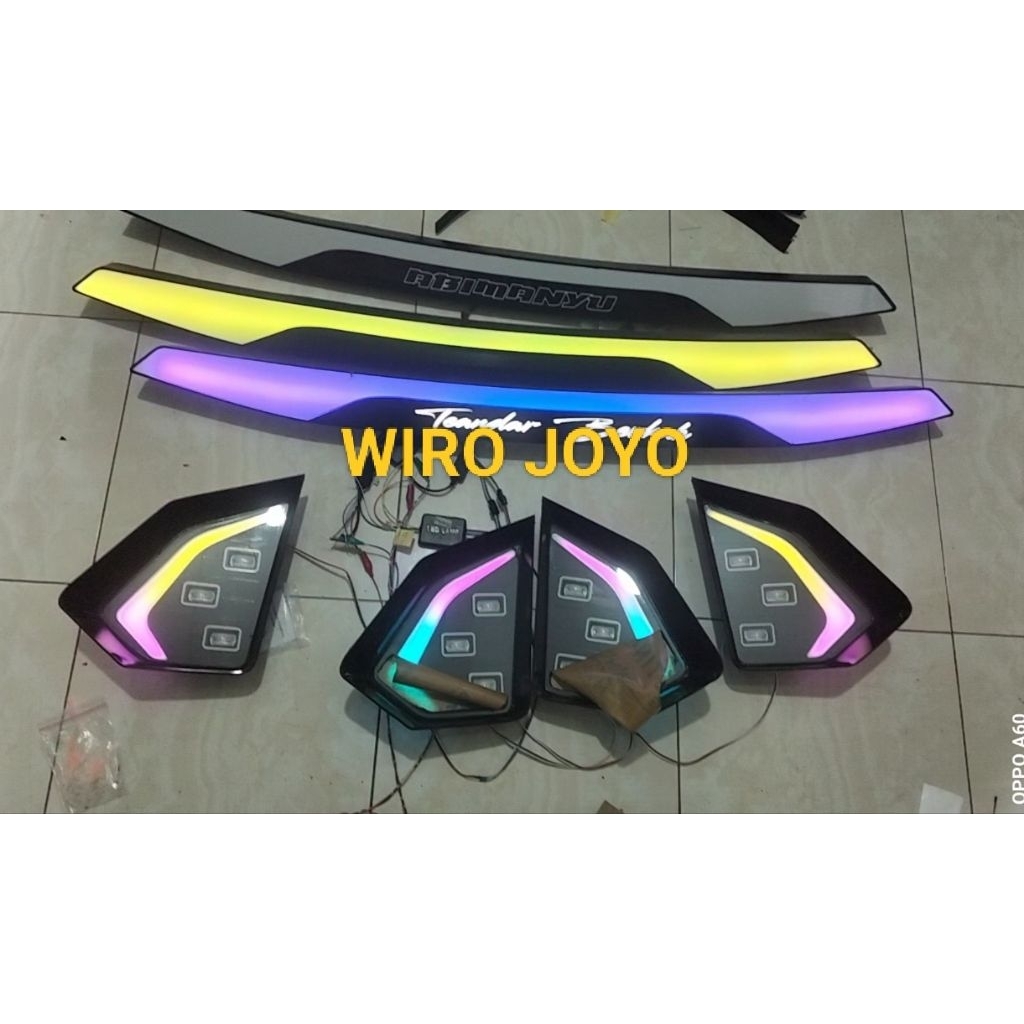 Jungle_Shop_ Paket Lampu Kumis Rgb &Patriot/Avante Kw/Jb5