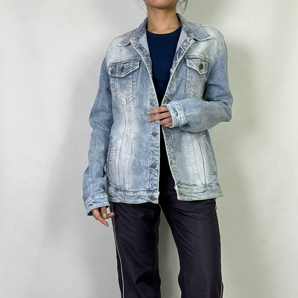 jaket wanita Champion Denim size XXL 100% original 101025J