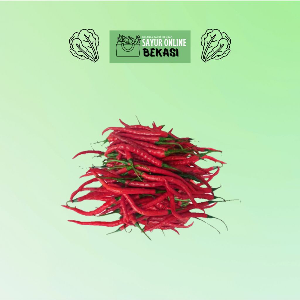 Cabai Merah Kriting 100 gram - 500 gram Kota Bekasi