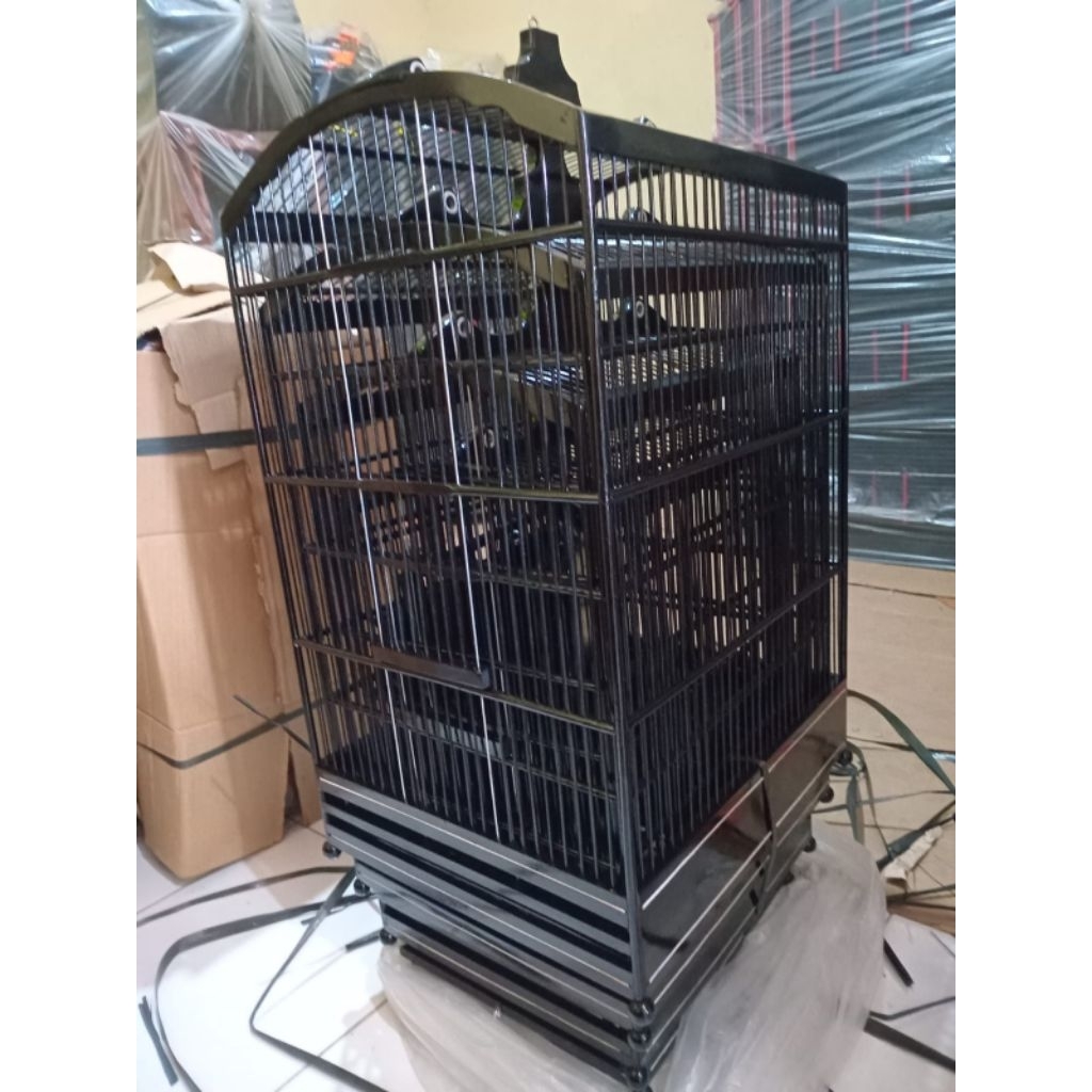 KANDANG KOTAK LIST PLONG REPLIKA EBOD DAN FD SANGKAR KANDANG BURUNG INSTAN KURIR