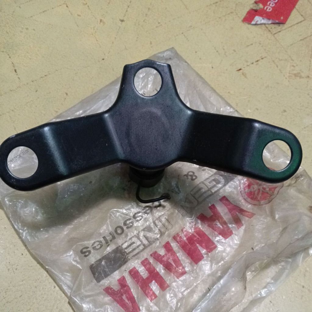 bracket dudukan stang setir kupu kupu atas FIZ FIZR Vega R original