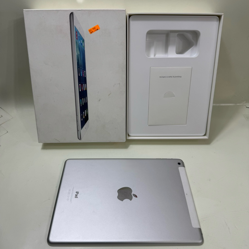 Ipad Air 1 64gb Wifi Cell Fullset Second Garansi Resmi