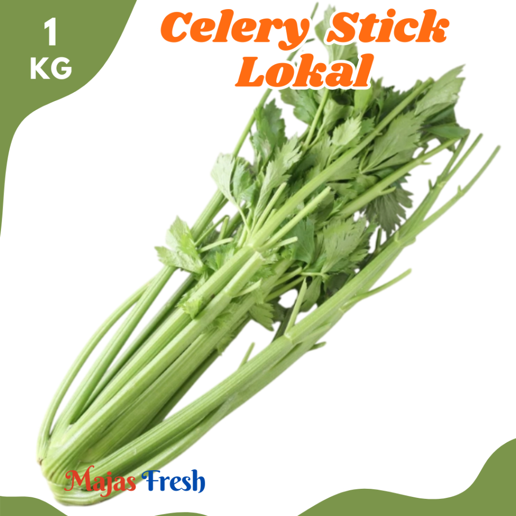 CELERY Stick Lokal Segar - Seledri Stik Lokal Fresh | 1.000gr [ Harga Per KG ]