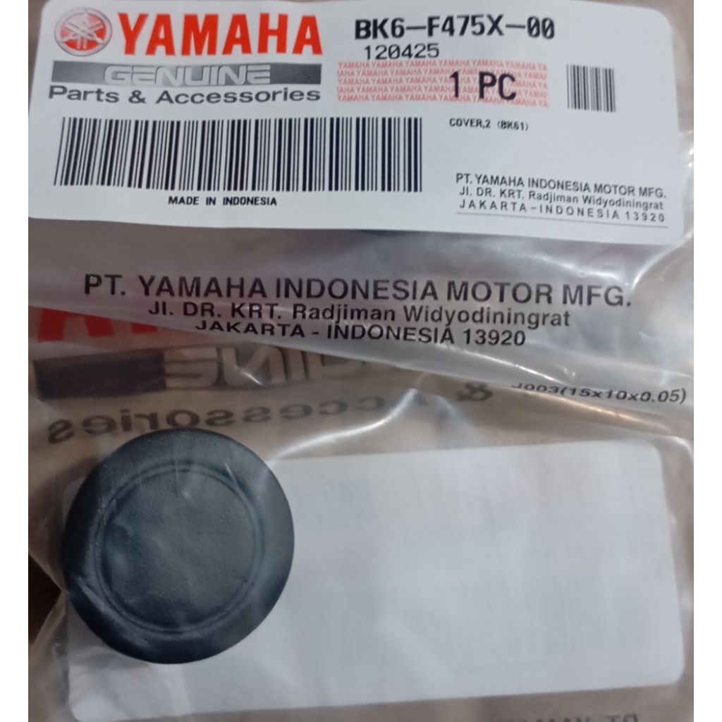COVER TUTUP BAUT JOK BELAKANG NEW R15 VVA V3 ORI YGP BK6-F475X-00