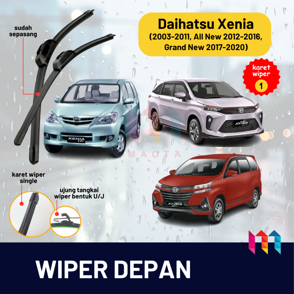 WIPER XENIA 2010 WIPER XENIA 2012 WIPER XENIA 2019 WIPER XENIA LAMA WIPER XENIA 2014 WIPER XENIA 201