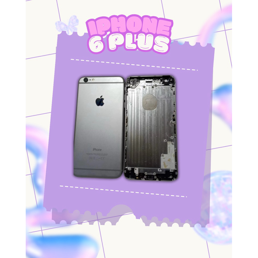 Housing Backdoor Iphone 6 Plus - Iphone 6 Plus - Full Set - Original - Garansi - Second  Like New - 