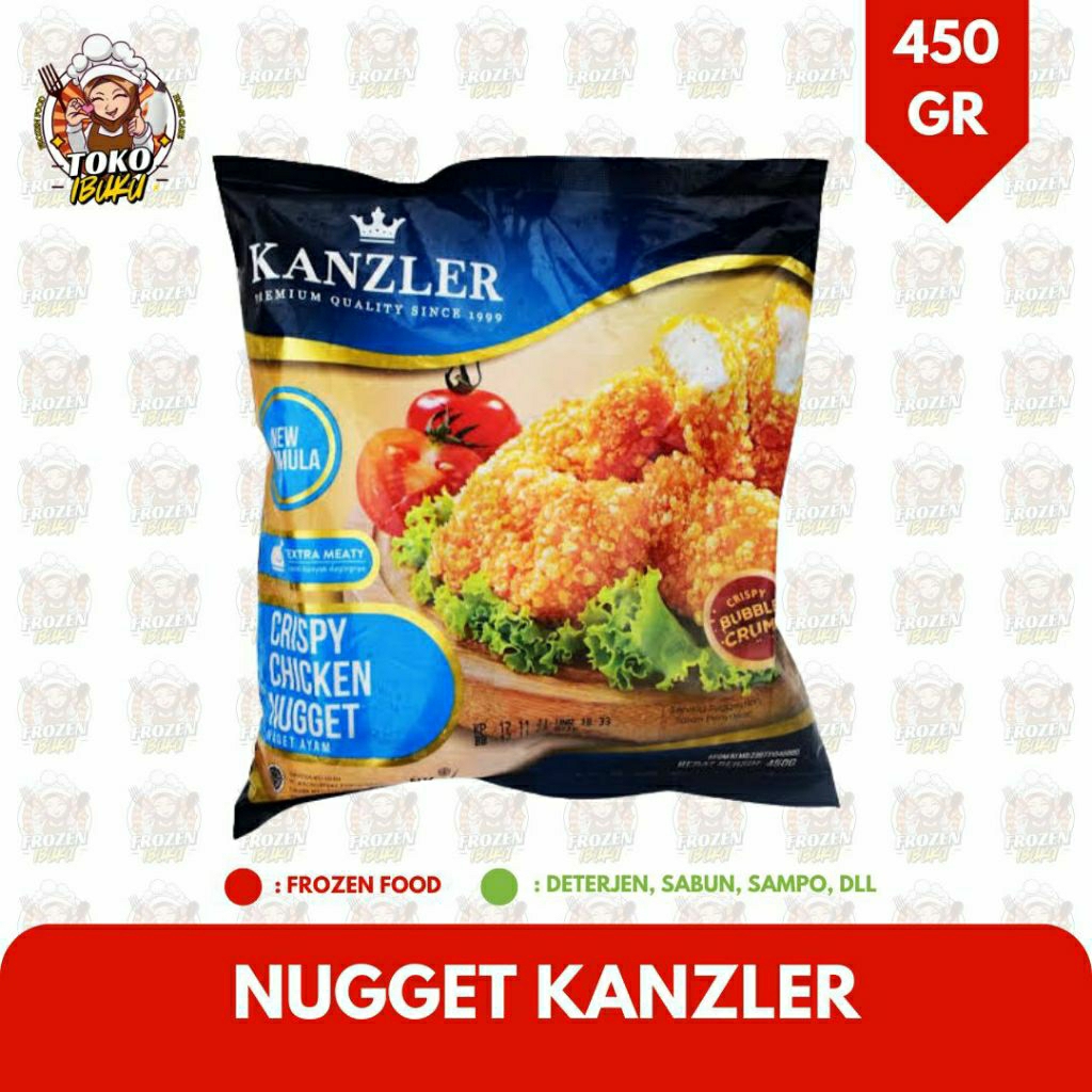 KANZLER CRISPY CHICKEN NUGGET 450 GR
