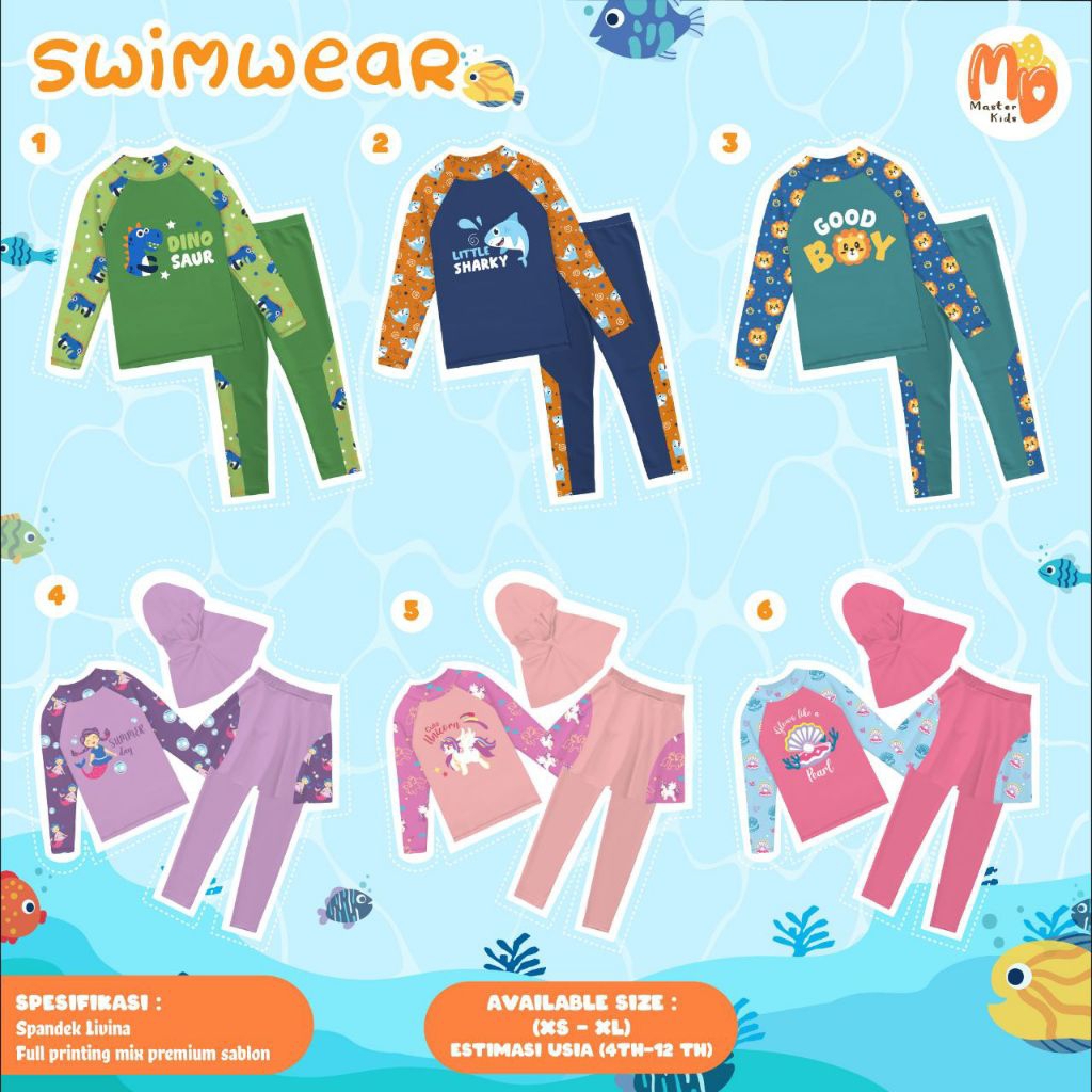 HOT DEALS [ SWIMWEAR BY MASTER KIDDOS ] BAJU RENANG ANAK SAMARINDA TOKO BAJU RENANG PANJANG KOLEKSI