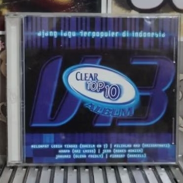 CD AUDIO KOMPILASI CLEAR TOP 10 ALBUM VOL.3