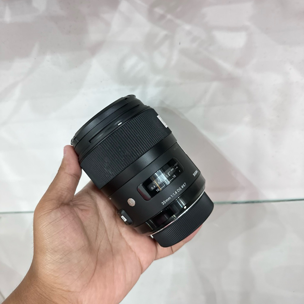 SIGMA ART 35mm F1.4 DG HSM FOR NIKON LIKE NEW BEST SELLER COCOK BUAT WEDDING ATAU FOTO VIDEO