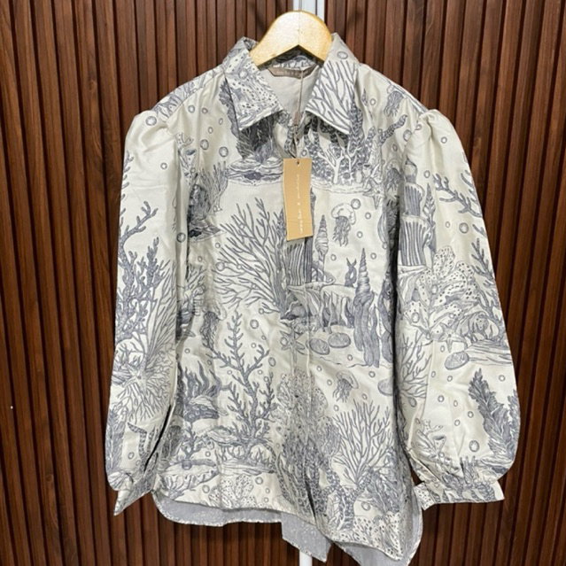 Benang Jarum x Mmehuilet Elmar minorca Jacquard shirt New tag